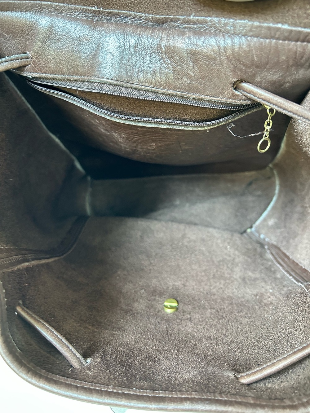 Vintage Coach Leather Backpack #9943 - Picture 10 of 15